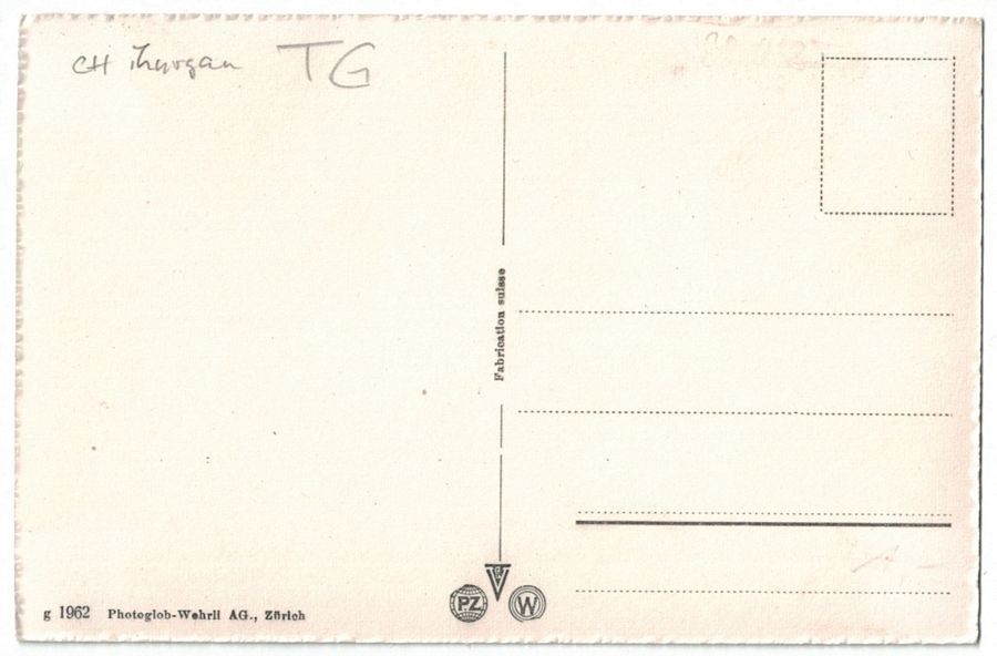 Cartoline postali: Romanshorn, Parkanlage, um 1945 – Usato da Frauenfeld venduto da POML 1