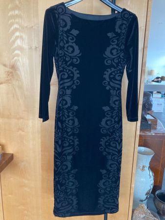 WUNDERBARES ABENDKLEID PHASE EIGHT, GR.34 (UK8), BLACK, NEU