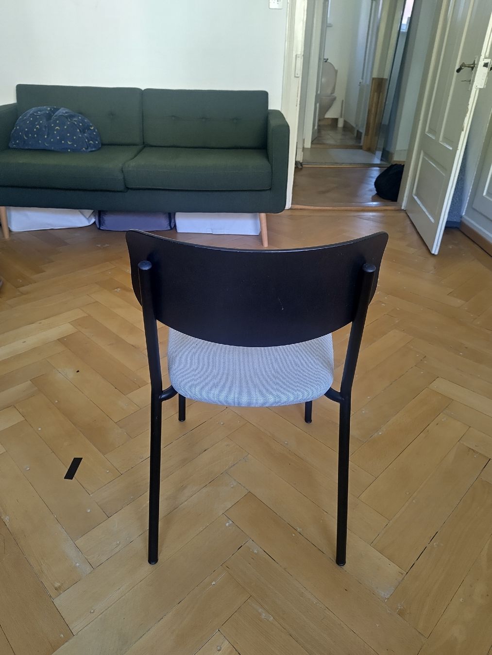 Sedie: Einzelner Stuhl Grau – Usato da Zürich venduto da sasteff 4