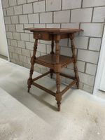 Beistelltisch mit Schublade und Ablage Holz braun H80 B42T47