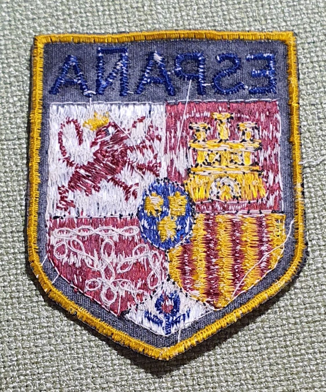 Placchette & Badge: X030 - Patch / Badge - ESPANA  Sanien – Usato da Reinach BL venduto da Boston-Verkauf 1