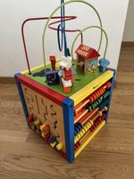 Motorikwürfel aus Holz