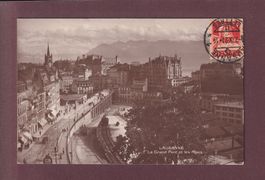 LAUSANNE - Grand Pont - 1921