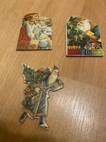 Weihnachtsschmuck, Vintage Anhänger, 3er Set 1977