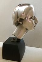 🟡antik Skulptur Frauenkopf KISSLING Pastori Geneve um 1900