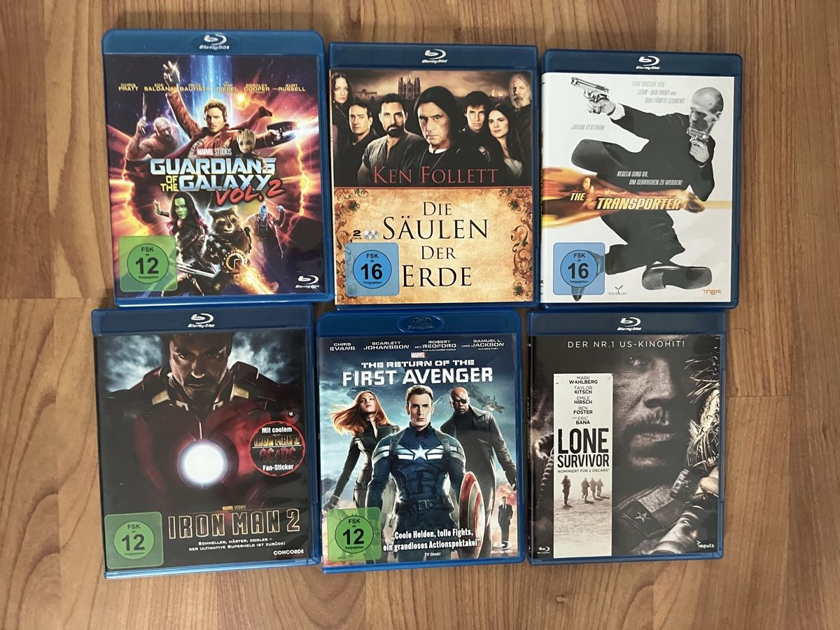 Tous les DVDs: 30 BlueRay div. Filme  – D'occasion à Lengnau BE par Ghalion