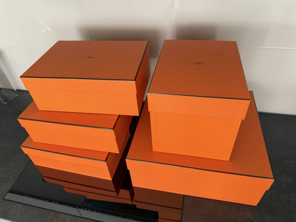 Casse di trasporto: 5 Boxen Hermes Original Karton – Usato da Altdorf UR venduto da rrllxx 2
