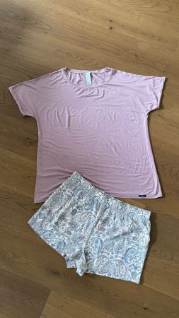Tchibo Damen Pyjama zweiteilig (Shirt&Shorts) Gr. 36/38