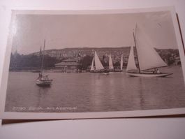 Karte Zürich Am Alpenquai, 1933, gelaufen
