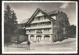 Nesslau, Restaurant Hotel STERNEN, gelaufen 1950