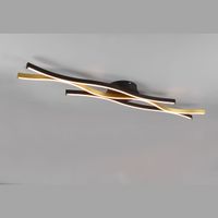 LED Deckenleuchte, Dimmer, Wellenoptik