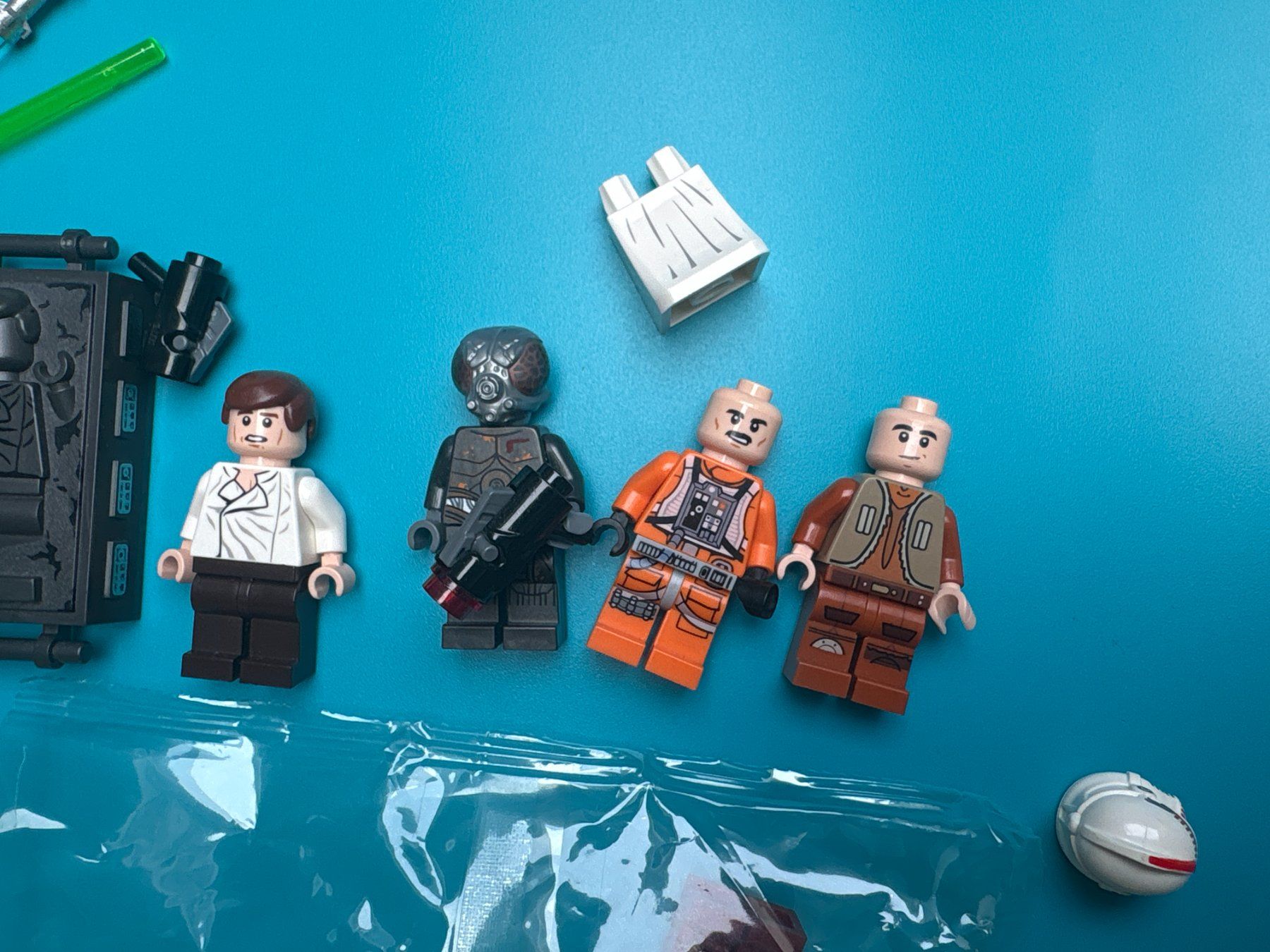 Lego Kit di costruzioni: Diverse Star Wars Minifiguren und Microfighter – Usato da Elgg venduto da Jo_Naj 1
