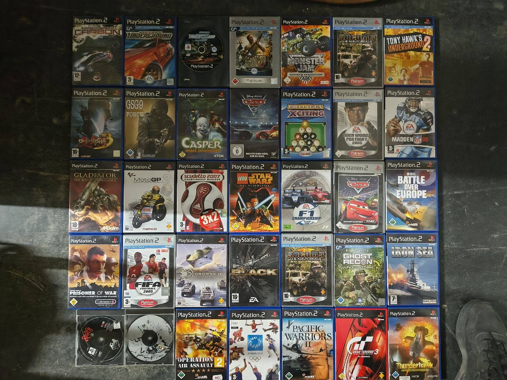Giochi: 35 gebrauchten PS2-Spielen (2ps1) – Usato da Othmarsingen venduto da geo_c2m6
