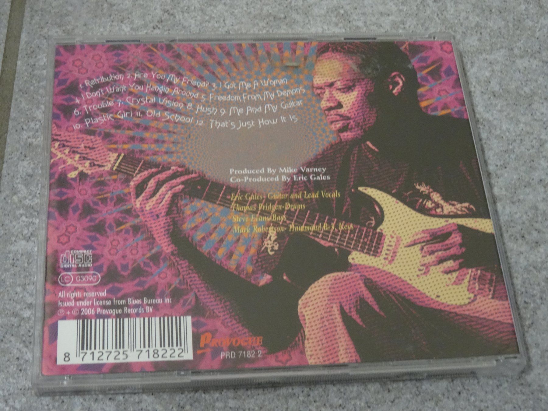 CDs: Eric Gales - Crystal Vision CD – Gebraucht aus Olten von Disc-Ausverkauf 1