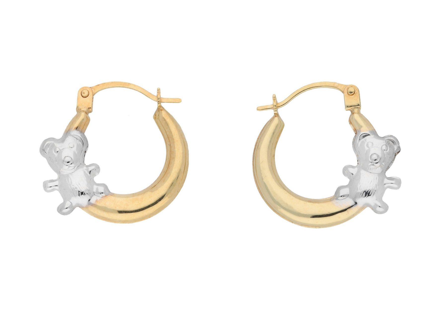 Orecchini pendenti & Orecchini a lobo: Paar Creolen Teddy – Nuovo e nell'imballaggio originale da Hemmental venduto da Royalgold