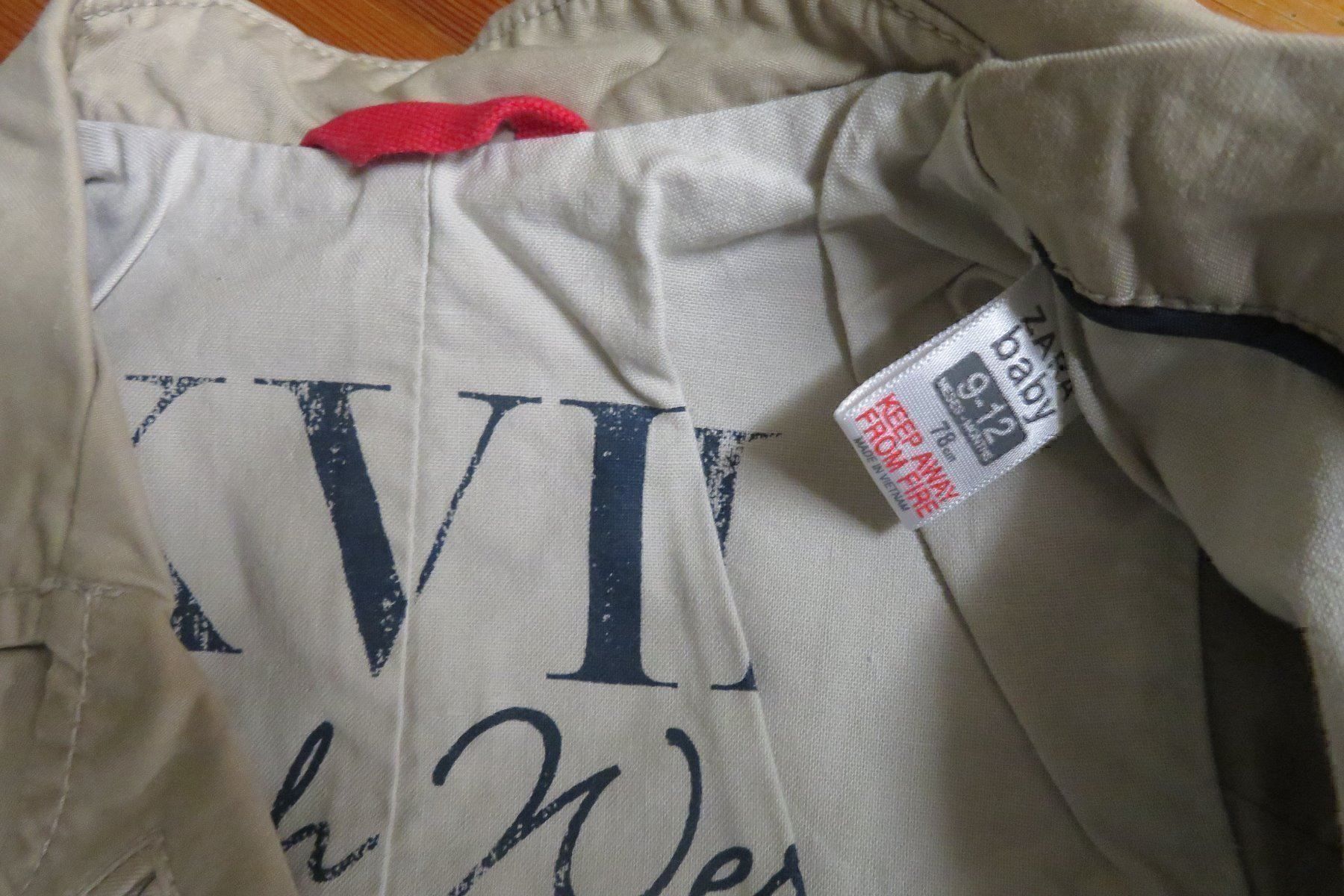 Zara Giacche & Cappotti: Zara Kinder Jacke/ Beige/ 78cm – Nuovo (secondo la descrizione) da Steckborn venduto da Bibendum02 3