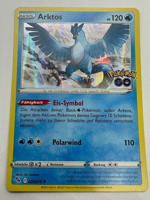 Pokémon Carte collezionabili: Arktos - Holo – Nuovo (secondo la descrizione) da Nussbaumen AG venduto da Pika-Shop