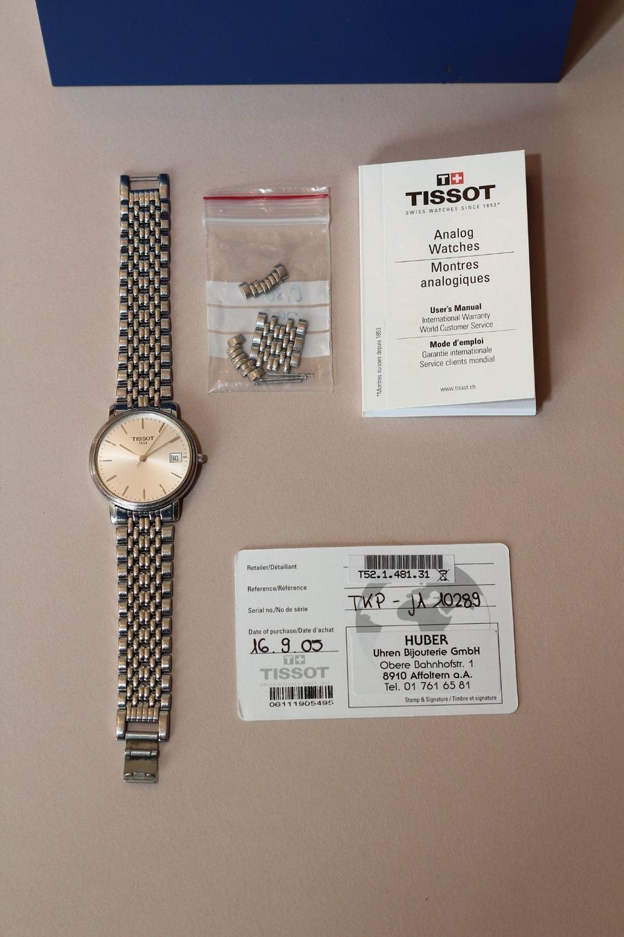 Tissot Orologi: TISSOT Desire | TKP - JA 10289 – Usato da Zürich venduto da Renkonsky 7