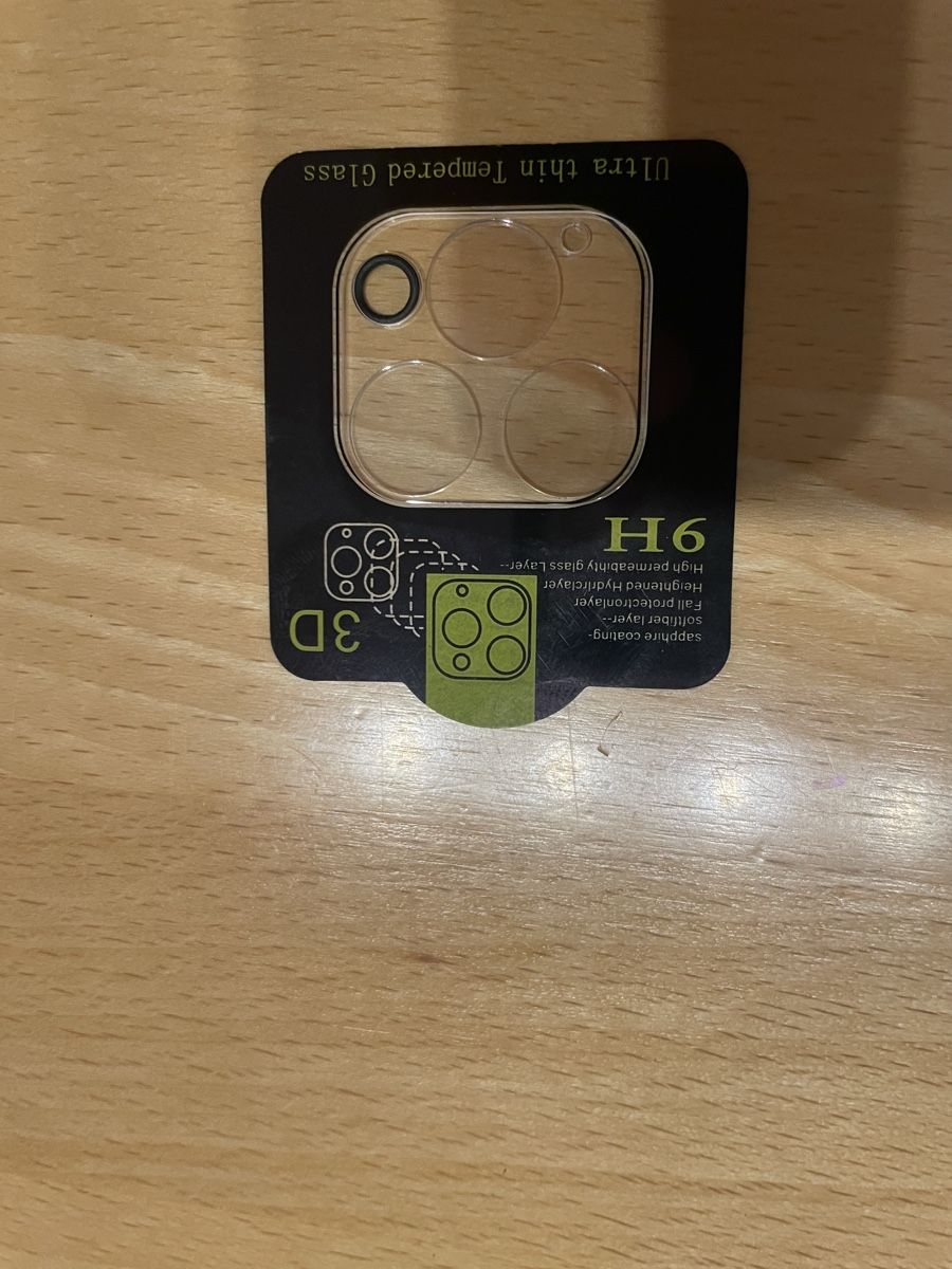 Ritocchi & pellicole di protezione:  iPhone 12 Pro Kamera Objektiv Protector Panzer Glas – Nuovo (secondo la descrizione) da Horn venduto da enigma66