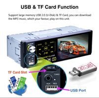 Neu!!!   1 din Autoradio Bluetooth USB ,SD, AUX