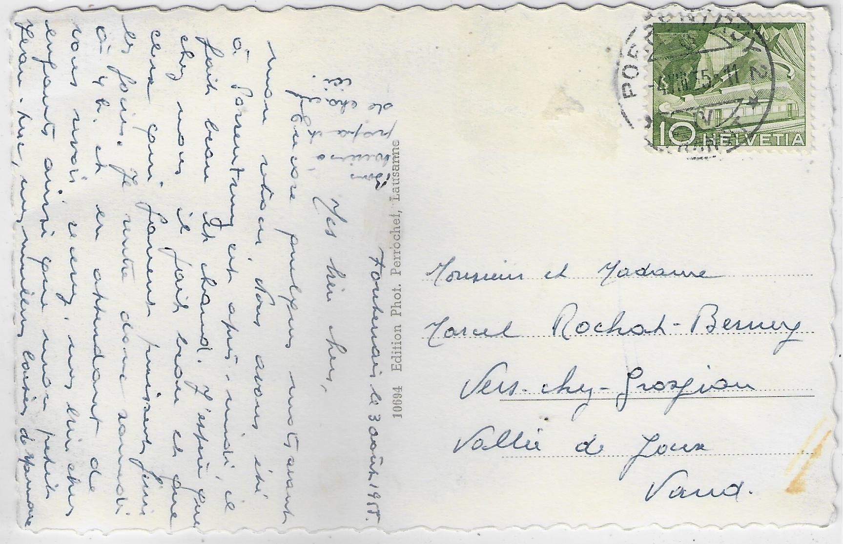 Cartoline postali: Porrentruy - Multiview – Usato da Ettingen venduto da Kartenplanet 1