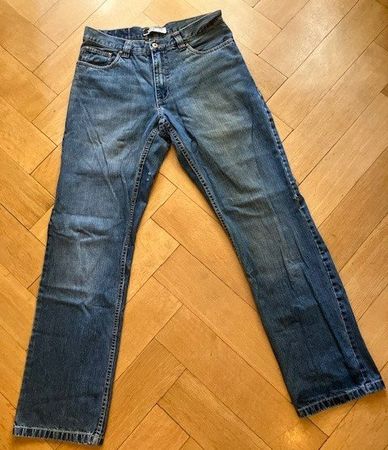 Jeanshose Angelo Litrico 34/34, Denim Look, Topzustand