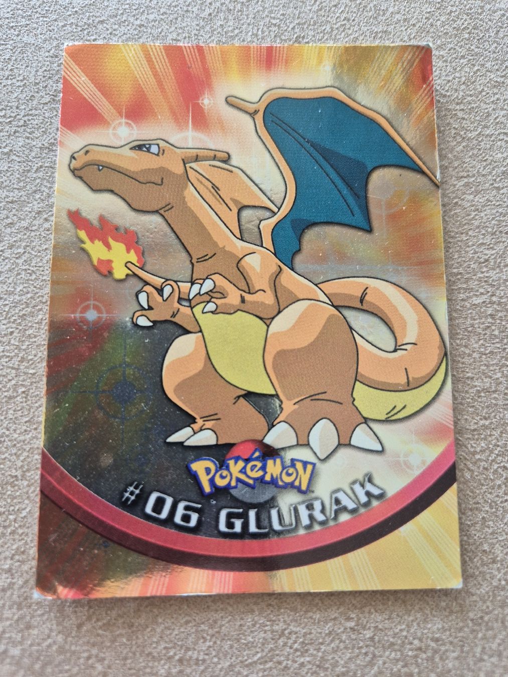Pokémon Carte collezionabili: Glurak holo Pokémon Topps Charizard 1999 – Usato da Ursy venduto da RetroBebar777 1