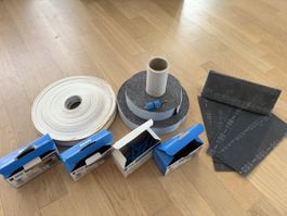 Gipser-Werkzeug, Maller, Material (Reste)
