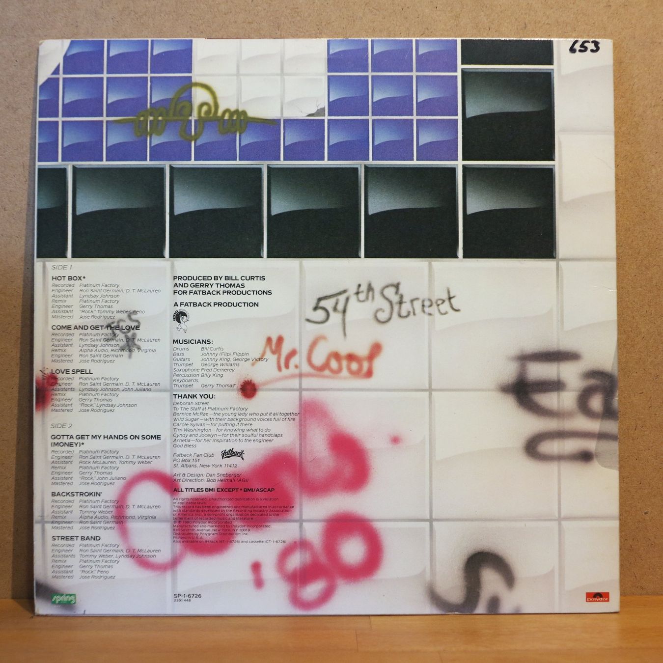 Schallplatten: Fatback - Hot Box / LP 1980 – Gebraucht aus Zürich von Naim60 1