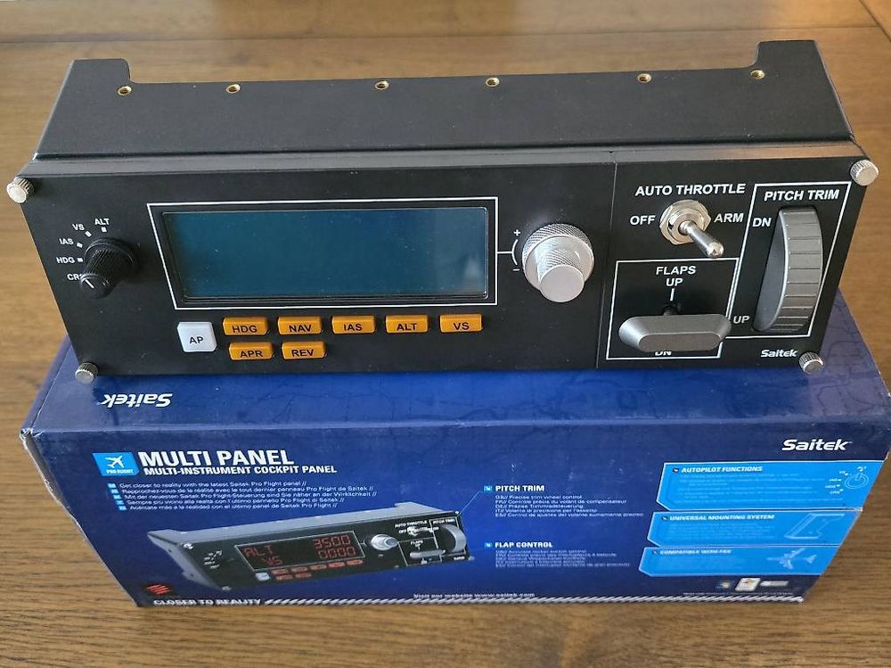 Saitek Multi-Instrument Panel ? Wie neu, voll funktionsfähig (Gebraucht ...