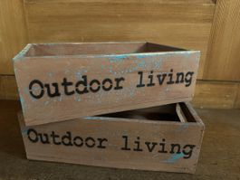 2 Holzboxen