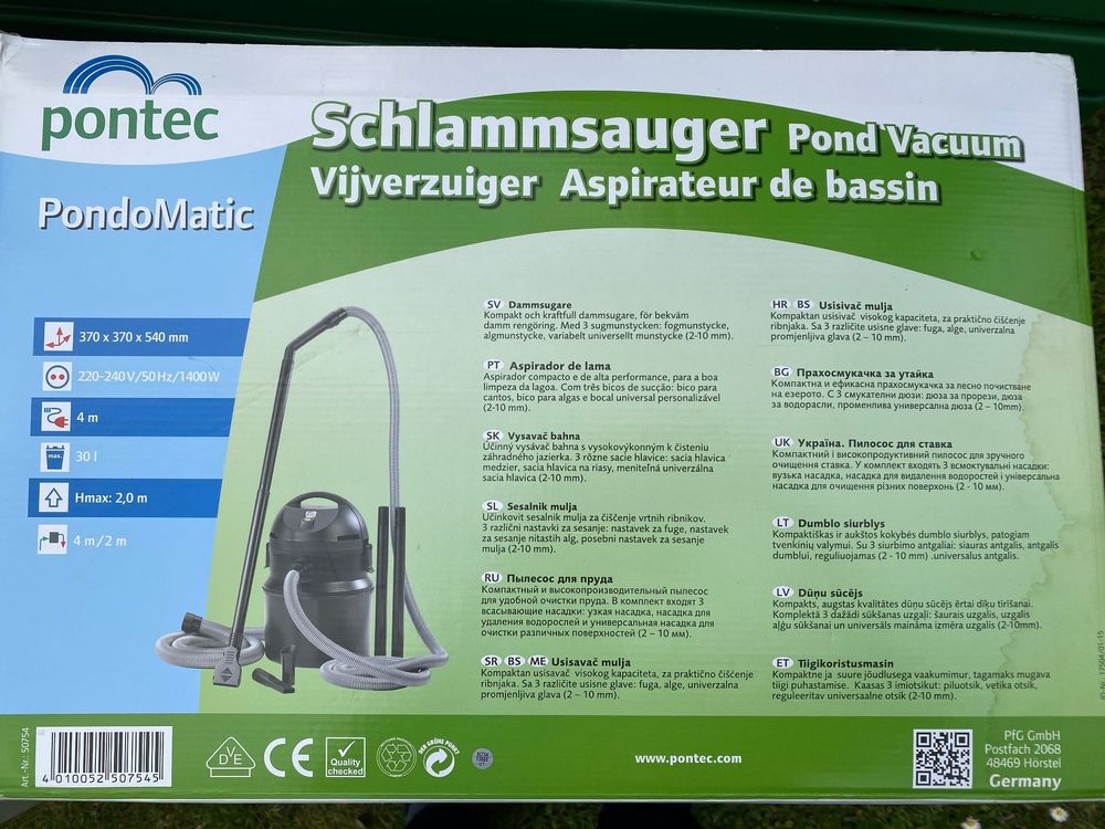 TeichSchlammsauger Pontec Pondomatic Kaufen auf Ricardo