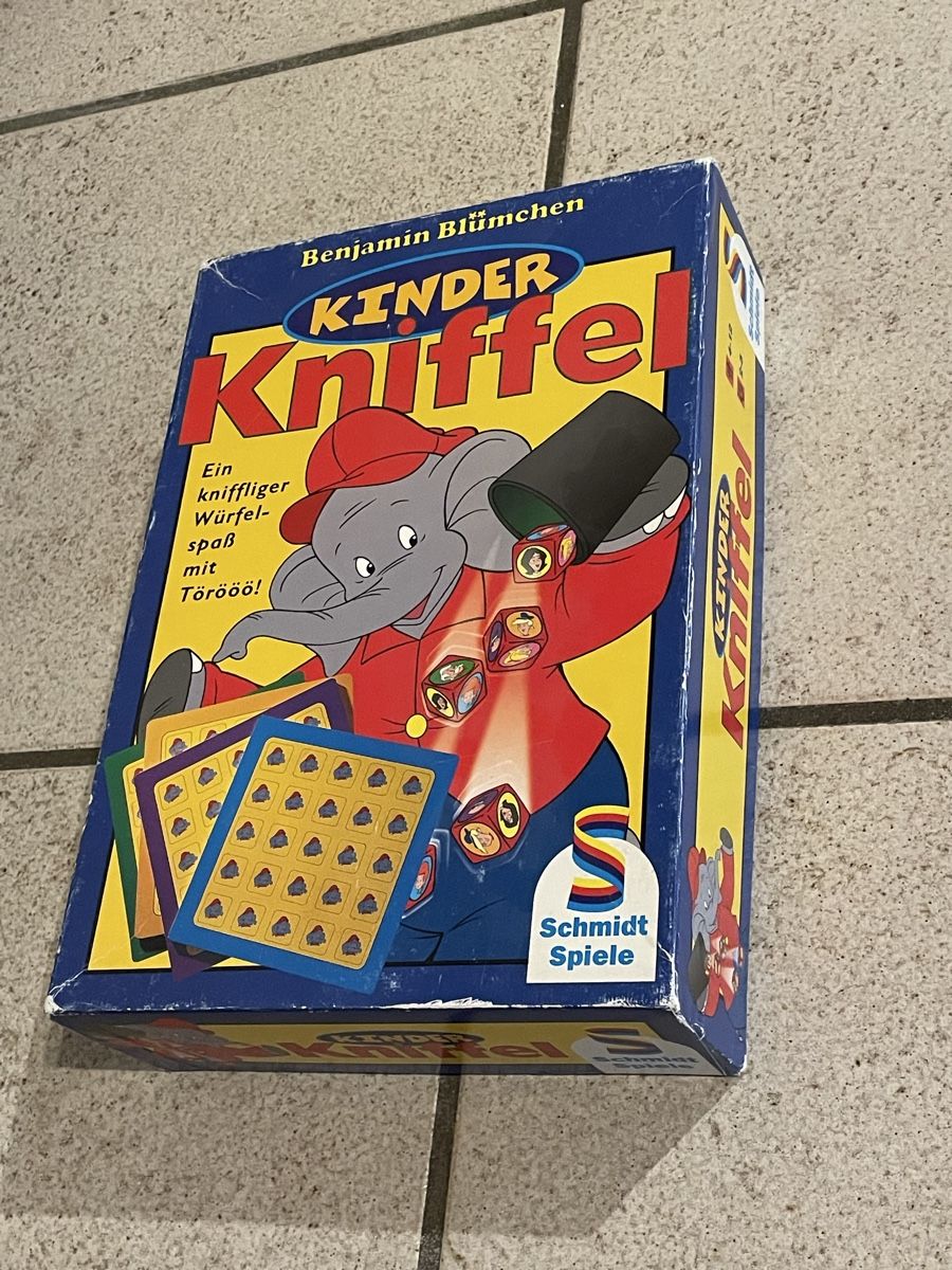 Giochi: Benjamin Blümchen Kinder Kniffel, Schmidt Spiele – Usato da Ehrendingen venduto da renue