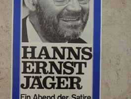 Plakat Kleintheater Luzern: H.-E. Jäger