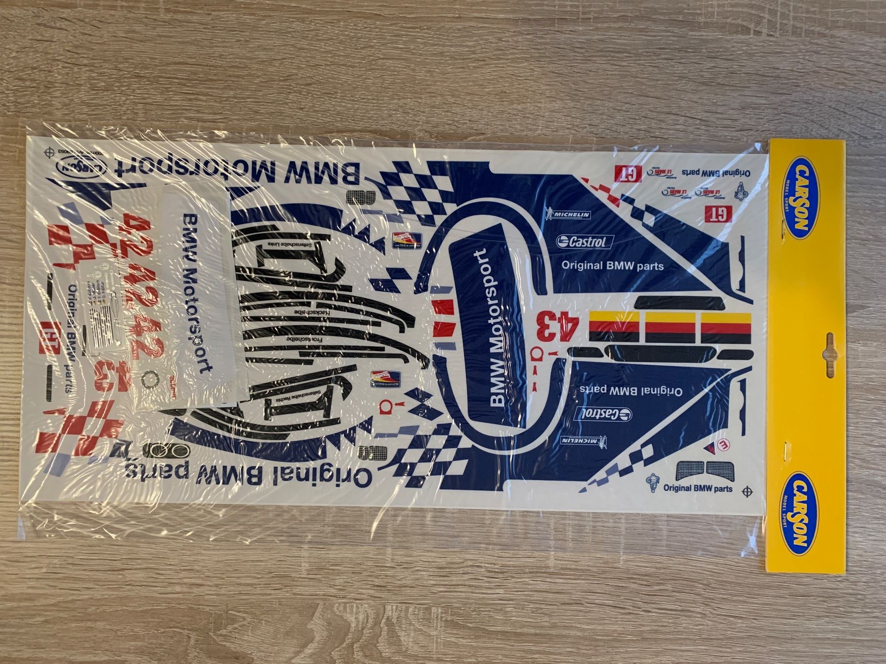 Tamiya Modellismo RC: Tamiya Carson BMW M3GTR Kleber 1:10 – Nuovo e nell'imballaggio originale da Mezzovico venduto da Herbie53 1