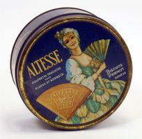 Blechdose Biscuits Pernot Geneve Antik