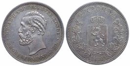 Norwegen, 2 Kroner 1890