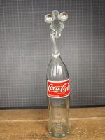 Wunderschöne seltene COCA-COLA GLASFIGUR PREISVORSCHLÄGE bit