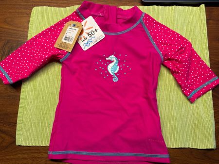 Firefly UV-Shirt, Gr. 98, pink/Punkte, Neu mit Etikett!