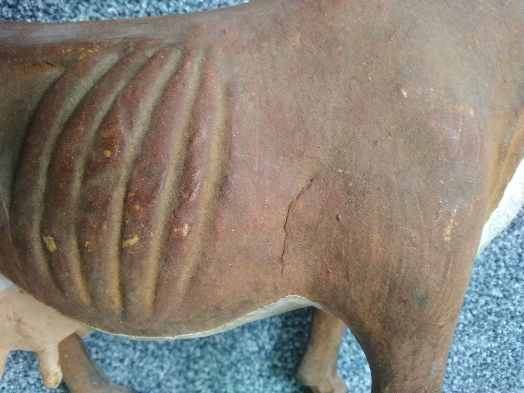 Statuette: Appenzeller Kuh antik – Usato da Appenzell venduto da lama19 9