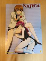 Anime Najica Poster von Animania Magazin - sehr alt, 40x56cm