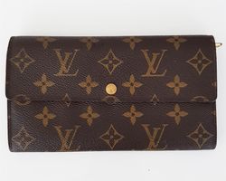 LOUIS VUITTON Sarah Portefeuille Long-Wallet Portemonnaie