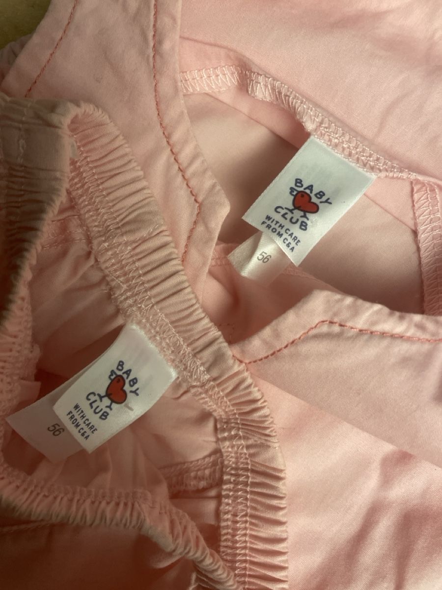 C&A Lotti & Set di vestiti: Sommer Set, C&A Gr.56, NEU, Rosa – Nuovo (secondo la descrizione) da Obergerlafingen venduto da cabo4 3
