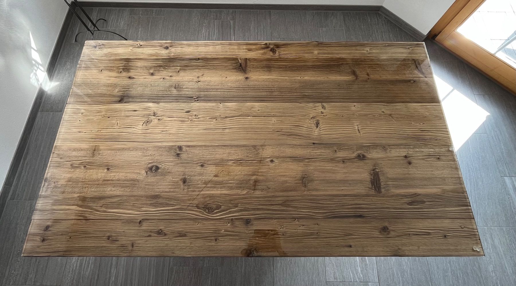 Tavoli: Esstisch mit Glasplatte Top Zustand! – Usato da Schmitten/Albula venduto da cobraz07 5
