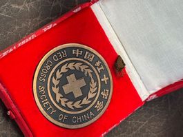 ROTES KREUZ CHINA, MEDAILLE, RED CROSS SOCIETY OF CHINA