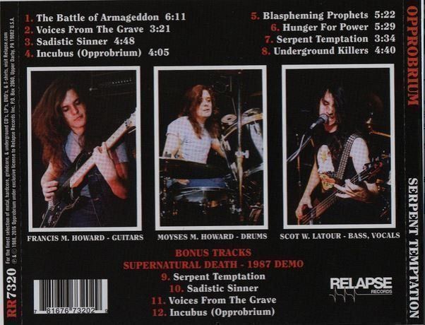 CD: Opprobrium - Serpent... – Usato da St-Cergue venduto da VeganWarrior 1