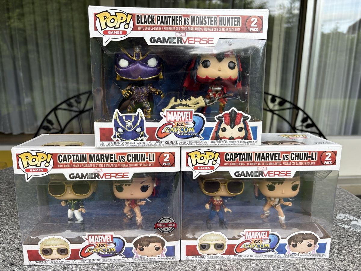 Funko Statuette: POP GAMES marvel vs capcom  – Nuovo e nell'imballaggio originale da Herzogenbuchsee venduto da warrior77