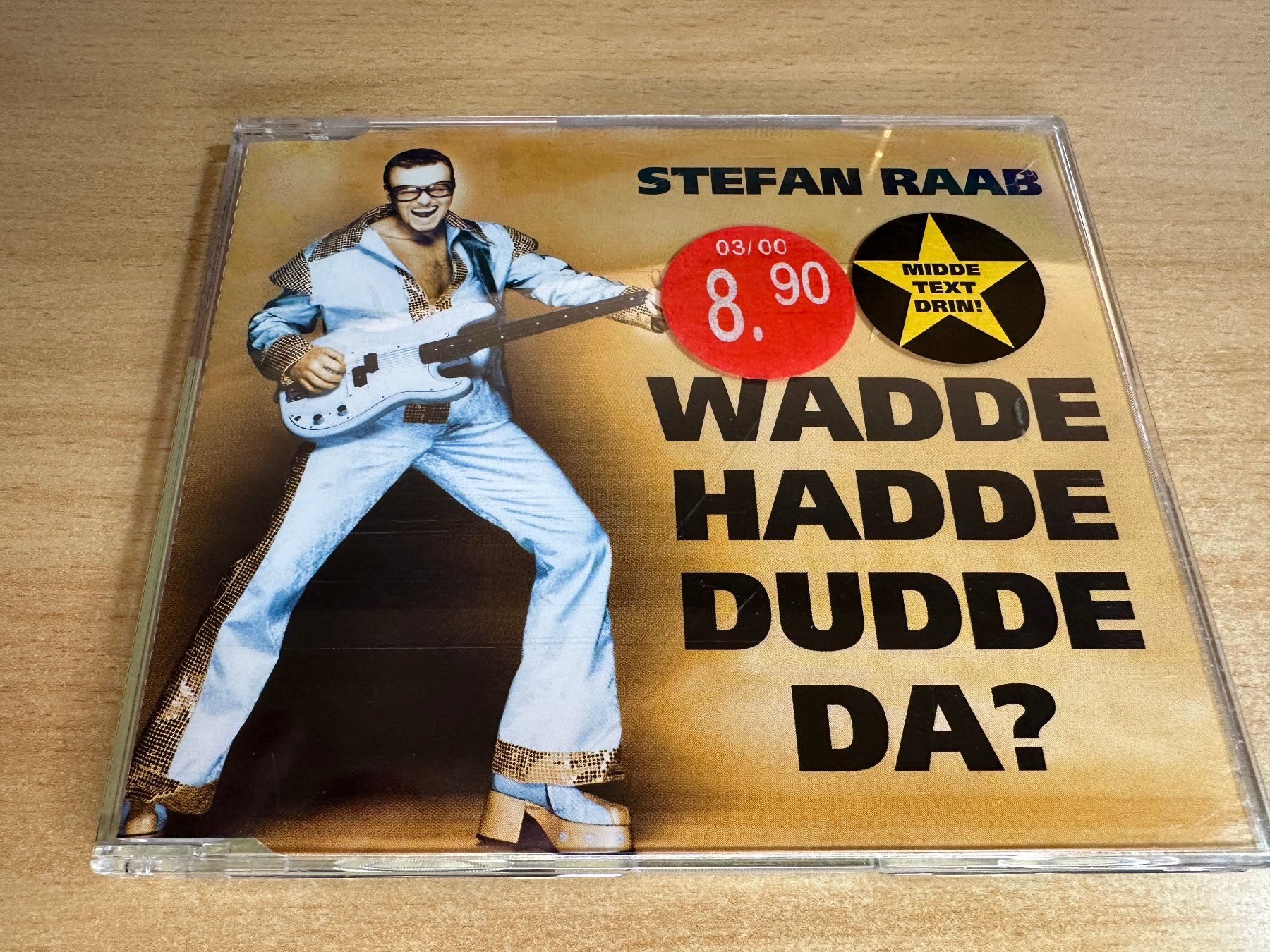 CD: Stefan Raab – Wadde Hadde Dudde Da? - Single CD – Usato da Rikon im Tösstal venduto da Alpenmutz