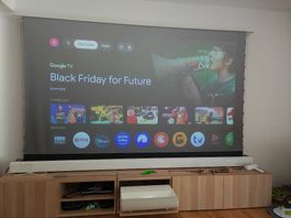 Elite Screens KESTREL Motorbodenleinwand 269.3x154.8cm