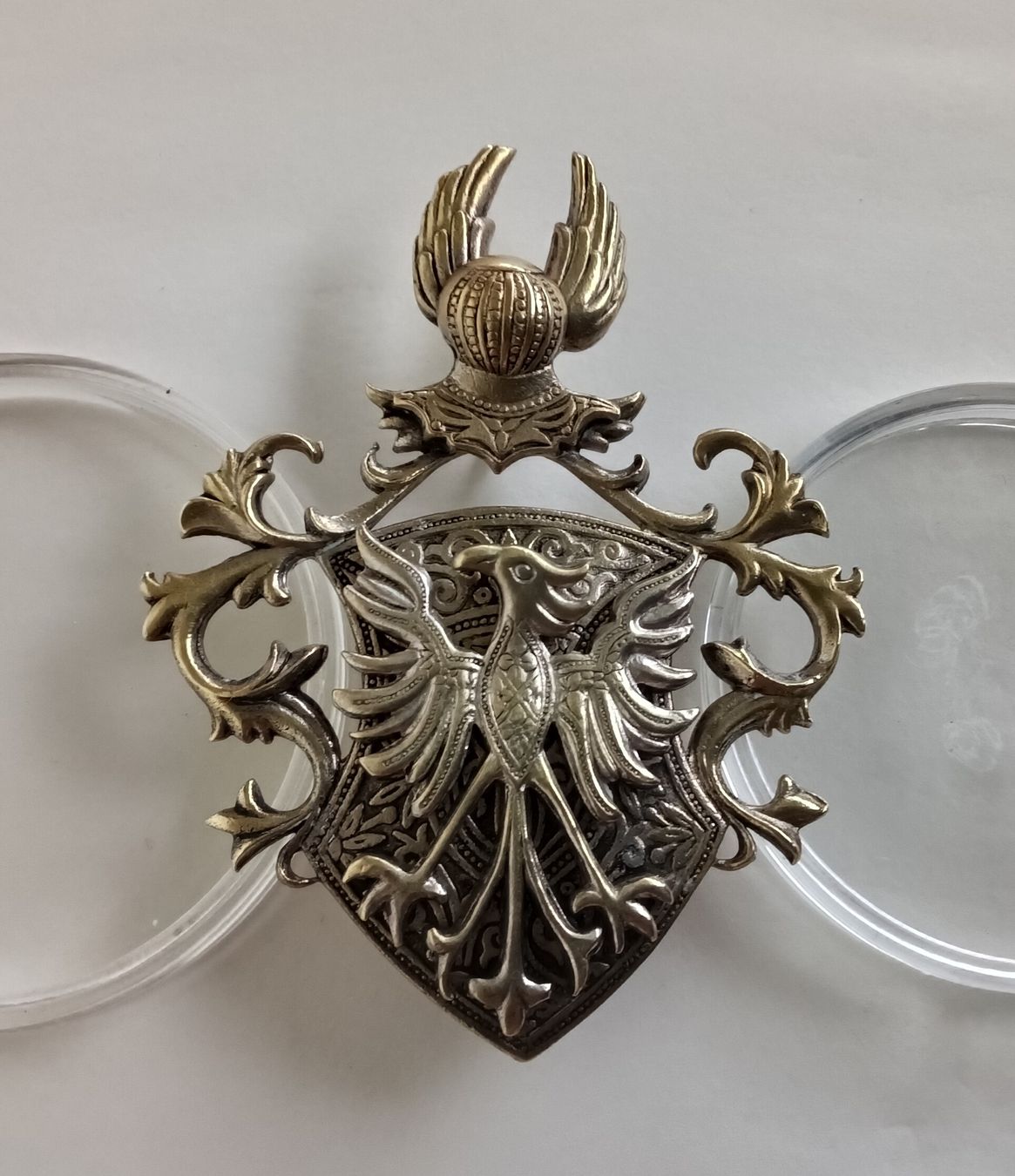 Spille & Fermagli: Antike Militär Brosche oder Anhänger ca. 1890/1910   – Usato da Feldbach venduto da carlotta111